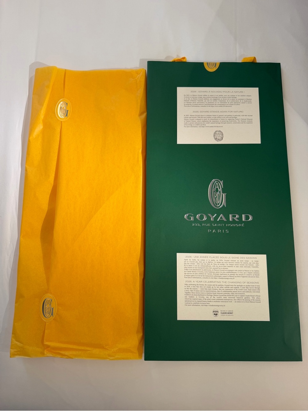 Goyard Saint Louis PM Tote Green Goyardine NEW w/ Receipt - Picture 9 of 14